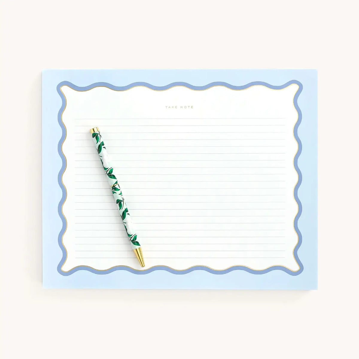 Notepad | Scallop Lined