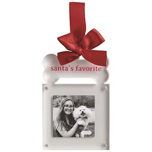 Acrylic Ornament Frame | Santa