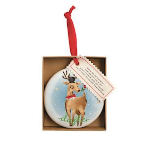 Dasher Reindeer Ornament