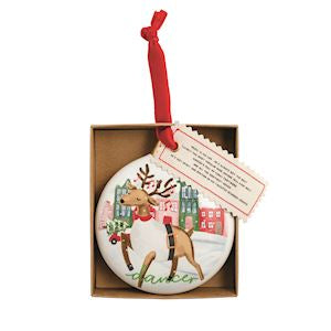 Dancer Reindeer Ornament