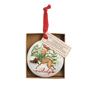 Rudolph Reindeer Ornament
