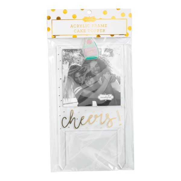 Cheers Cake Topper Frame