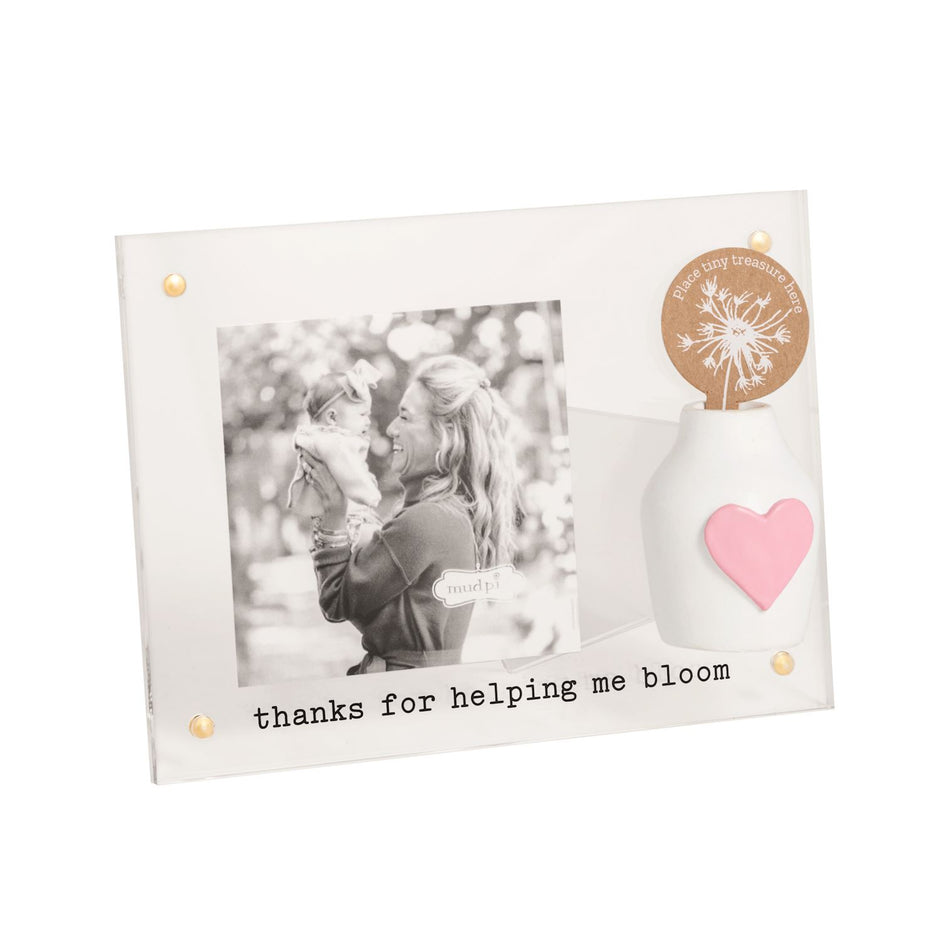 Thanks For Helping Me Bloom Frame