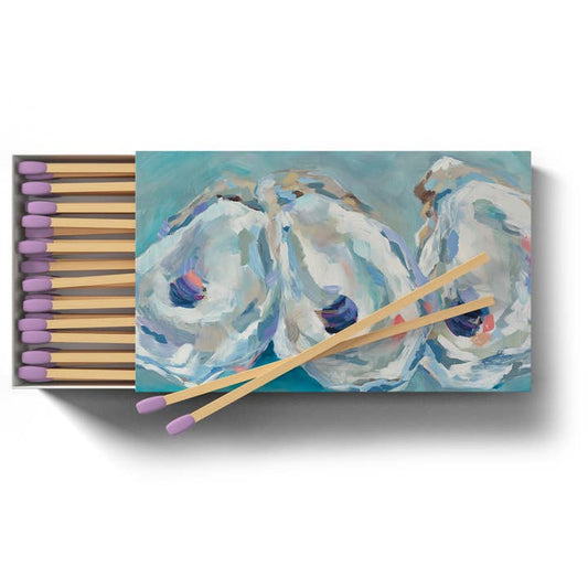 Oyster Design Tabletop Matches | Kim Hovell Collection