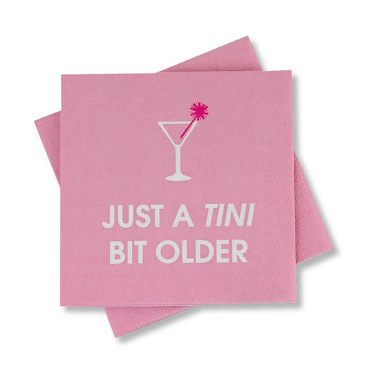Cocktail Napkins | Just A Tini Bit Older