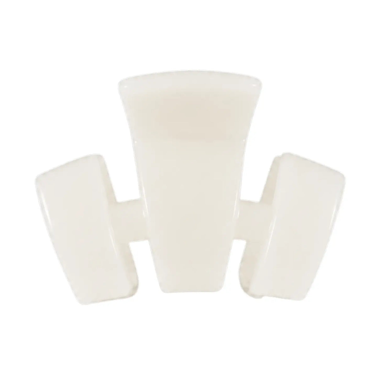 Petite Claw Clip | Coconut White