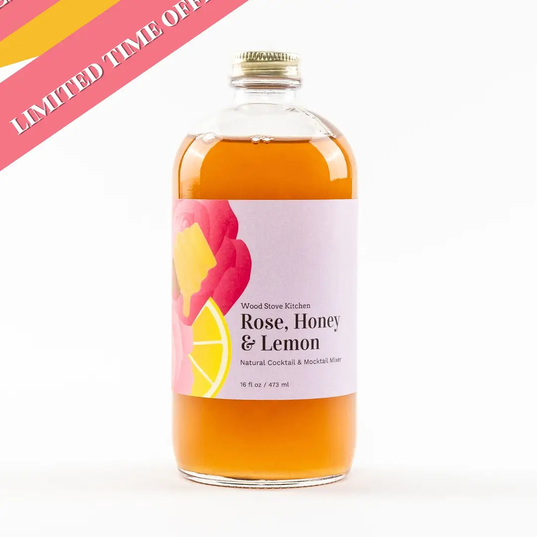 Rose Honey Lemon Cocktail Mixer and Mocktail Mixer