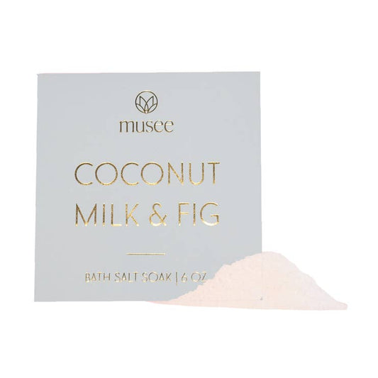 Mini Bath Salt Soak | Coconut Milk & Fig