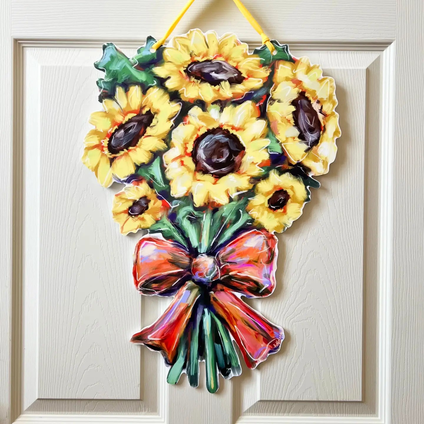Door Hanger | Sunflower Bouquet