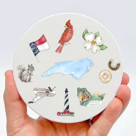 Coaster | North Carolina Icons