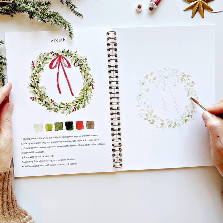 Watercolor Workbook | Christmas