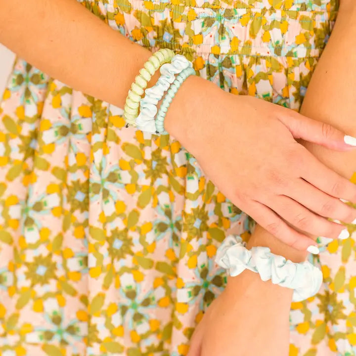 Teleties | Spiral Hair Ties | Mixed Pack | Chintz Mist