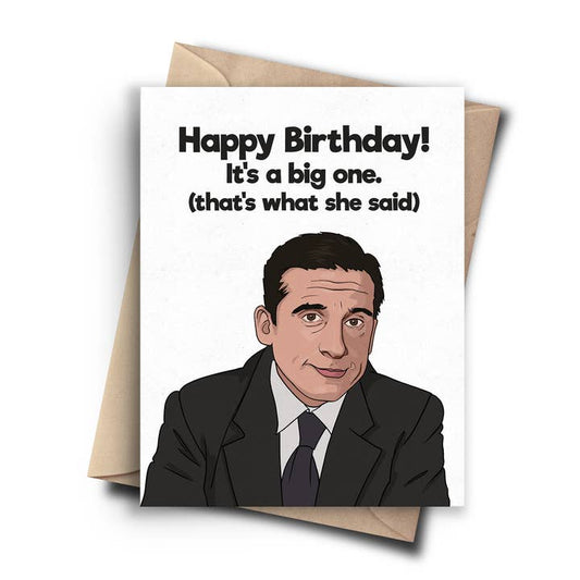 Birthday Card | The Office Milestone