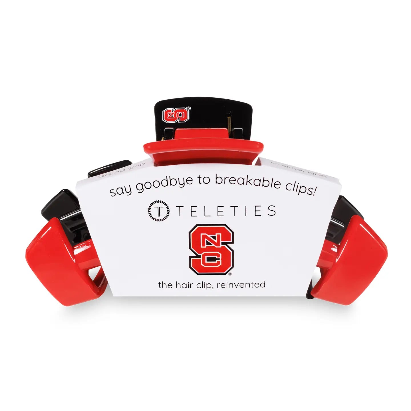 Teleties | NC State | Large Claw Clip