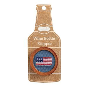 Flag Embroidered Bottle Stopper