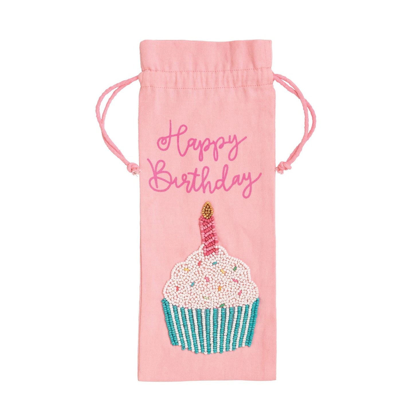 Happy Birthday Wine Bag