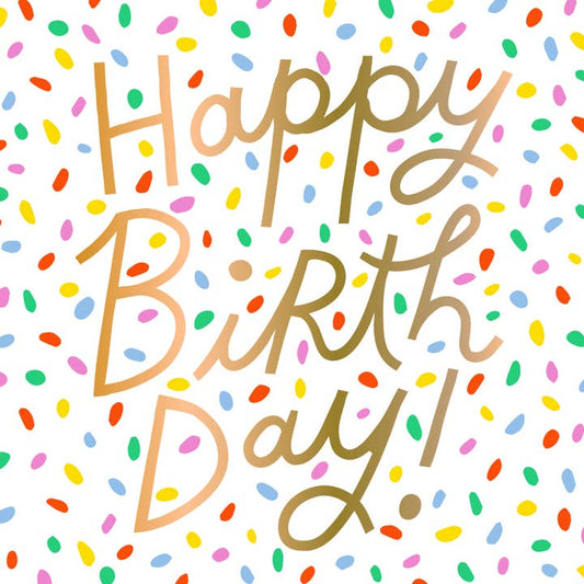 Cocktail Napkins | Happy Birthday