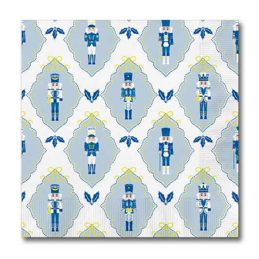 Cocktail Napkins | Scallop Nutcracker