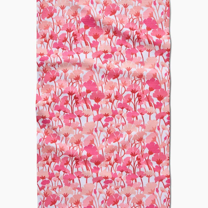 Tea Towel | Pink Florals