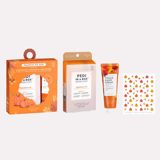 Pumpkin Pie Duo With Nail Stickers