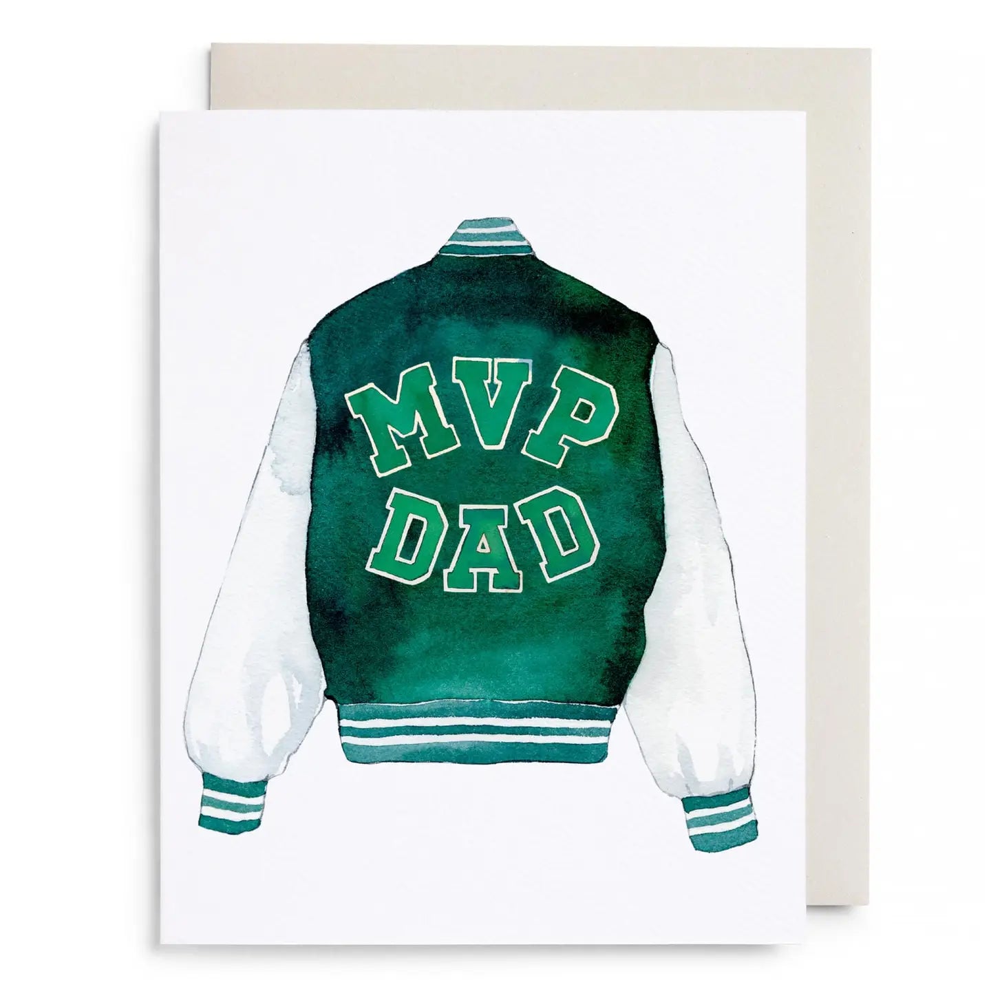 Greeting Card | MVP Dad Varsity Jacket