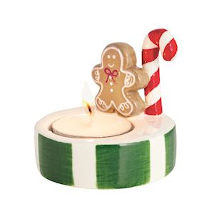 Gingerbread Christmas Tea Light Holder