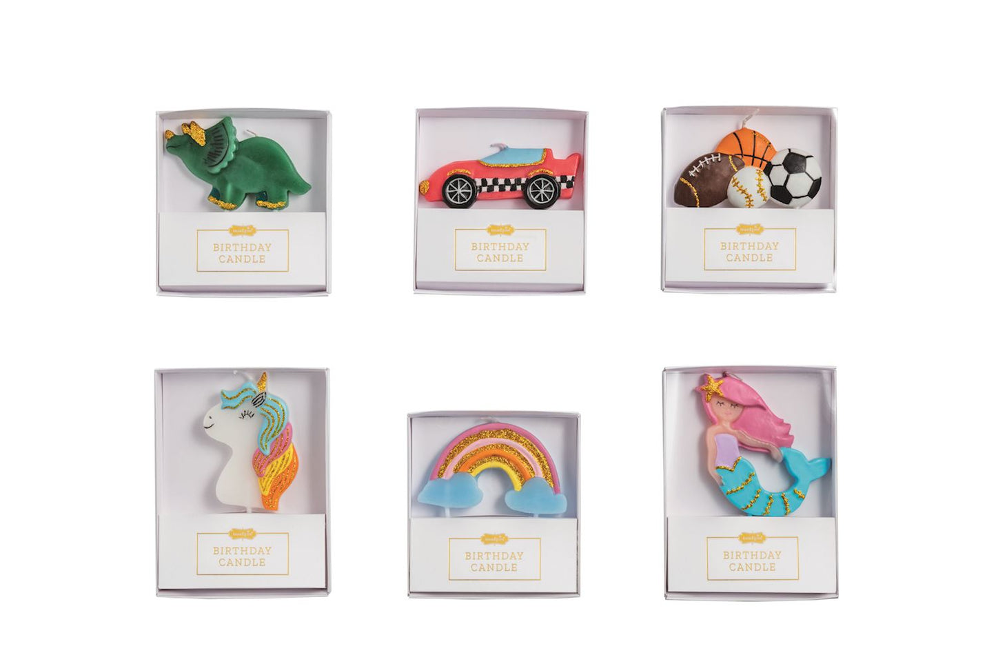Kids Figural Birthday Candles | Assorted