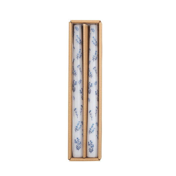 Block Print Blue Taper Sets | Assorted