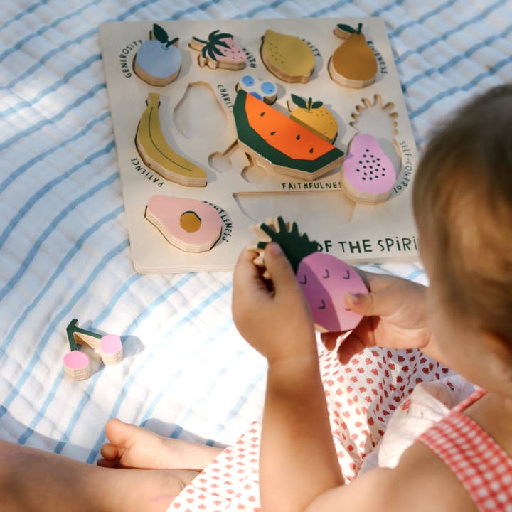 Fruit of the Spirit Wooden Puzzle