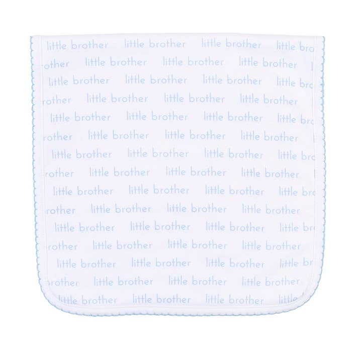 Burp Cloth | Little Brother Print