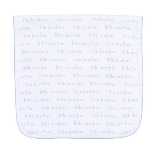 Burp Cloth | Little Brother Print