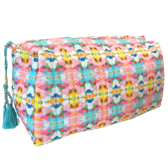 Large Cosmetic Bag | Sumner Pink