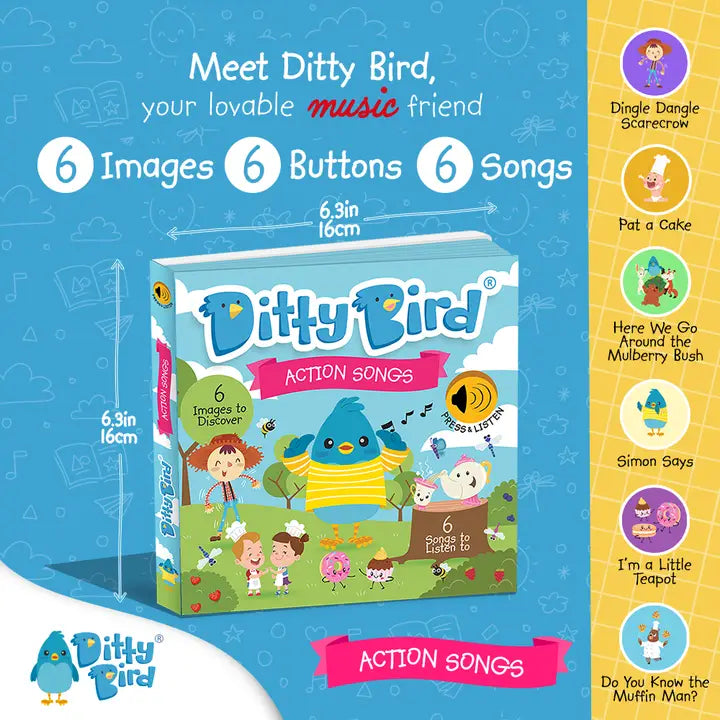 Ditty Bird | Action Songs