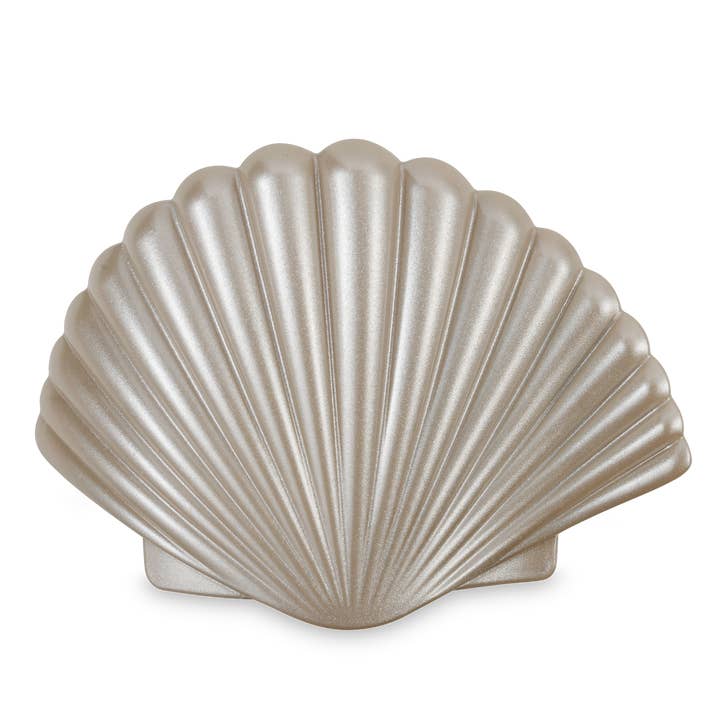 Teleties Flat Clip | Shimmering Shell | Large
