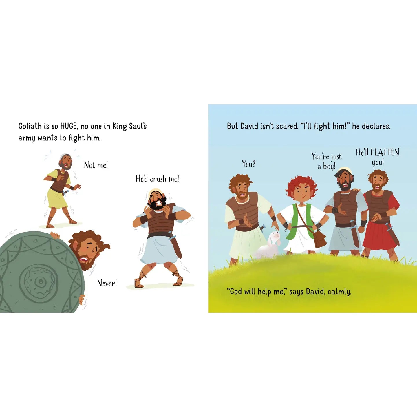 David and Goliath