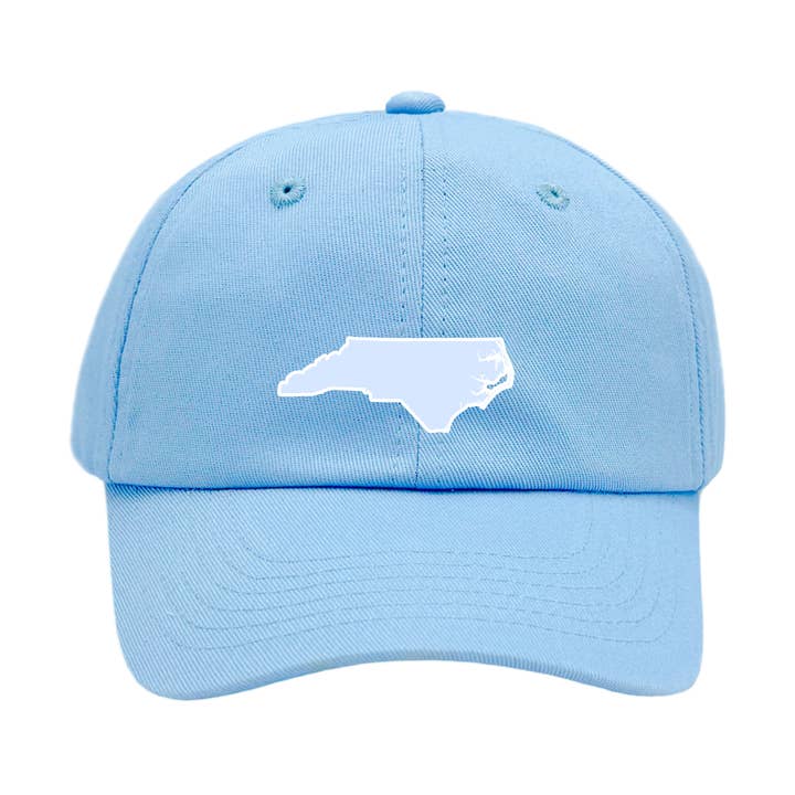 Baseball Hat with Bow | Blue North Carolina