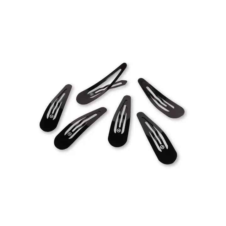 Snap Clips | 6ct | Jet Black