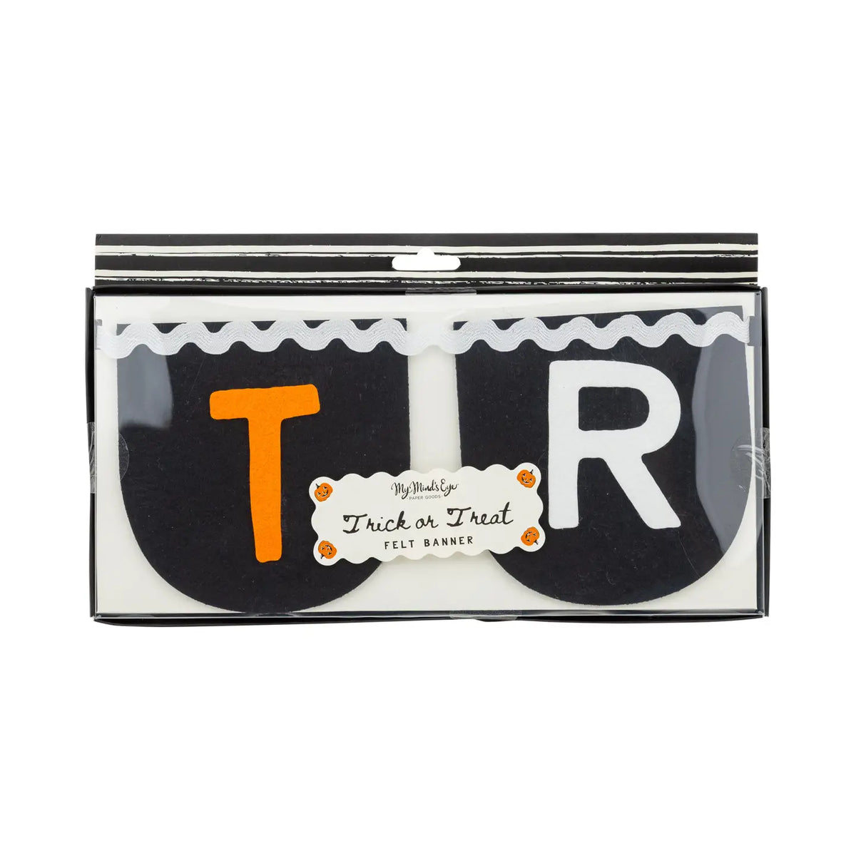 Trick or Treat Felt Banner