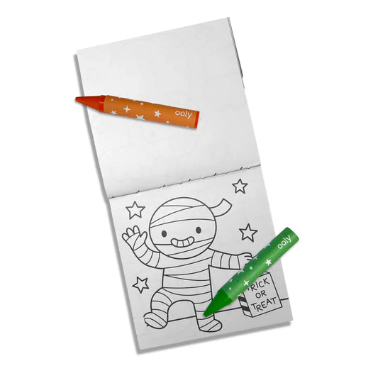 Carry-Along Coloring Book Set - Happy Haunts