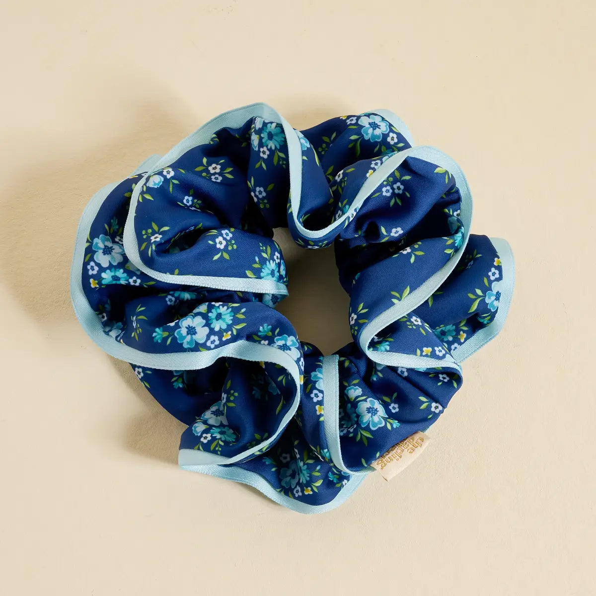 Ruffle Up Scrunchie | Endless Daydreamer Navy