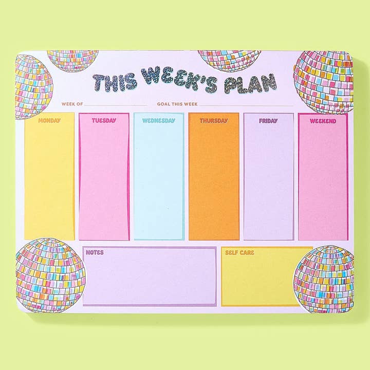 Weekly Planner | Disco Ball