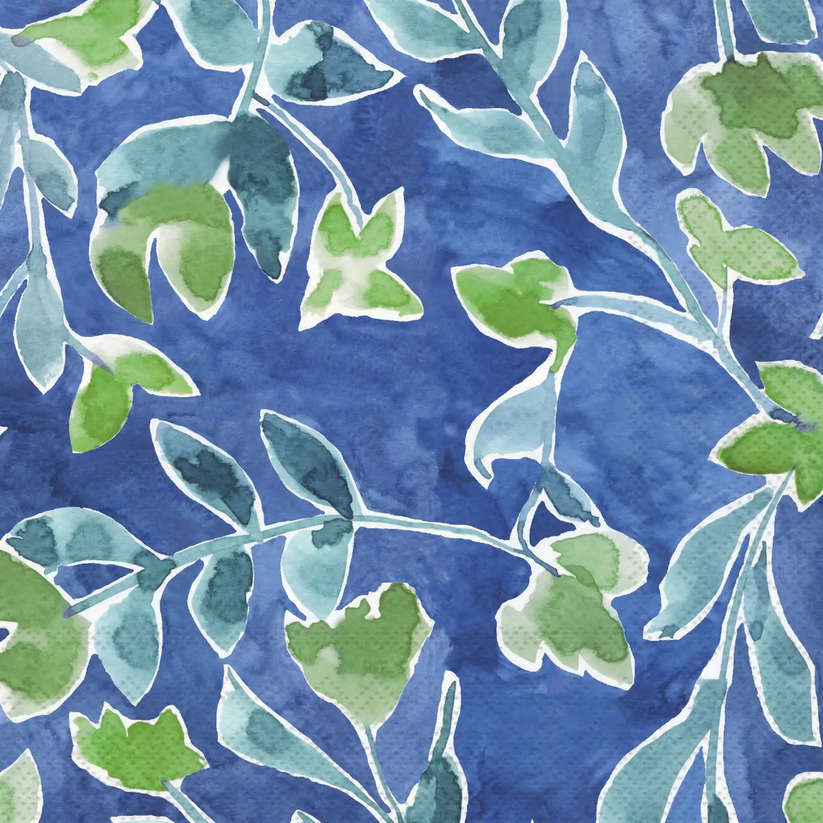 Cocktail Napkins | Azure & Ivy Blue