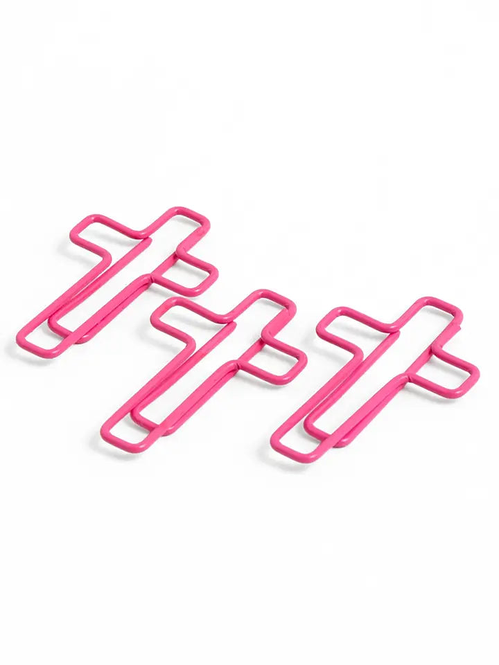 Paperclips | Pink Cross