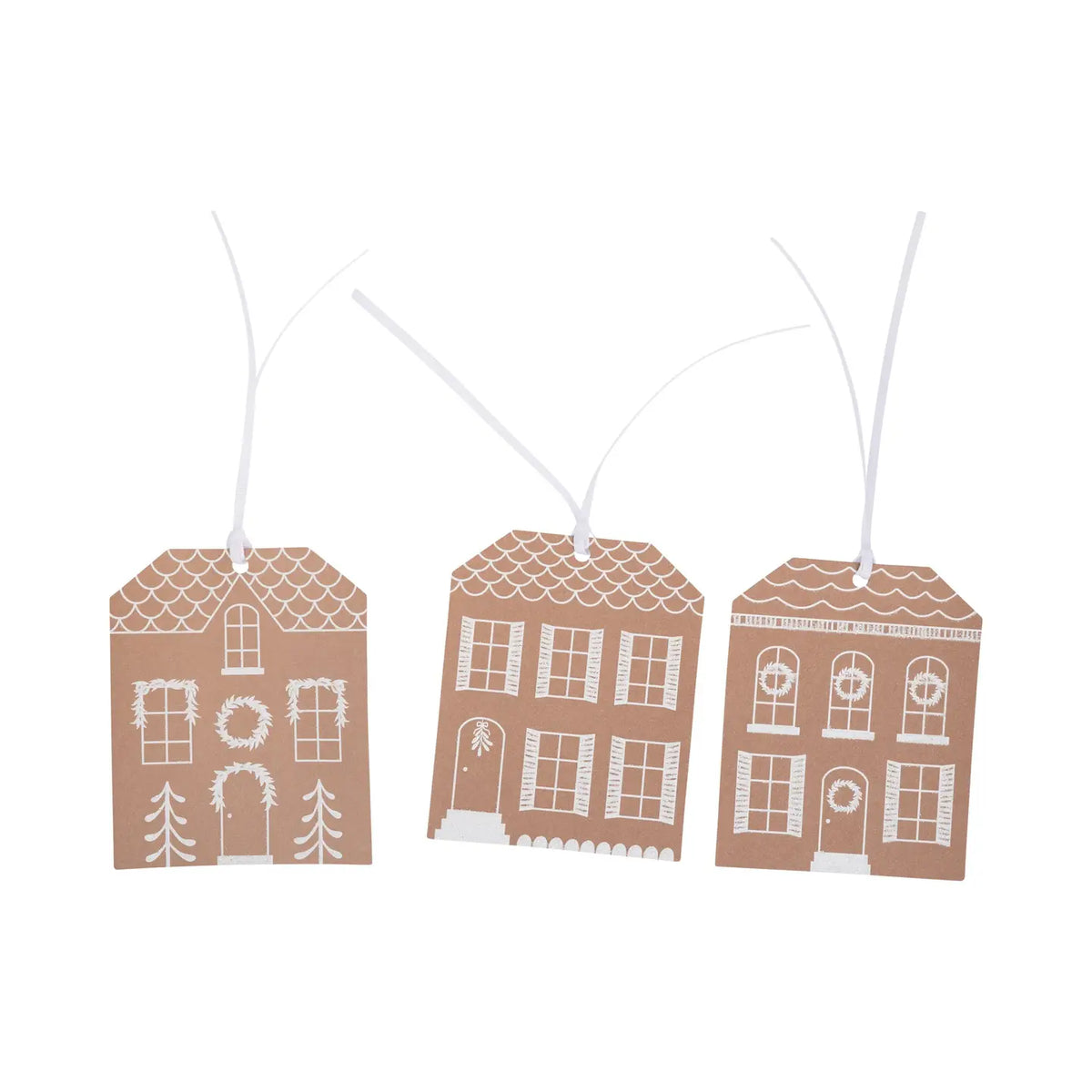 Gingerbread Houses Tag Set