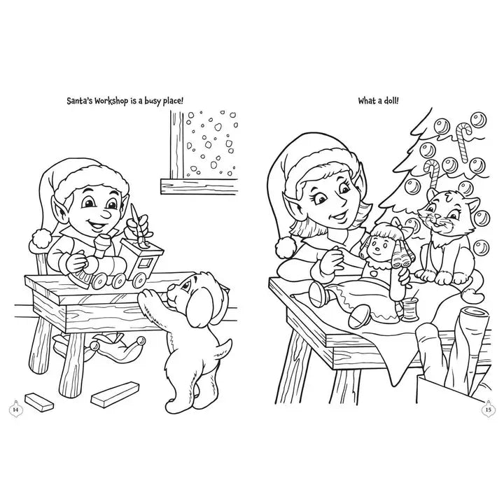 Coloring & Activity Book | Merry & Bright