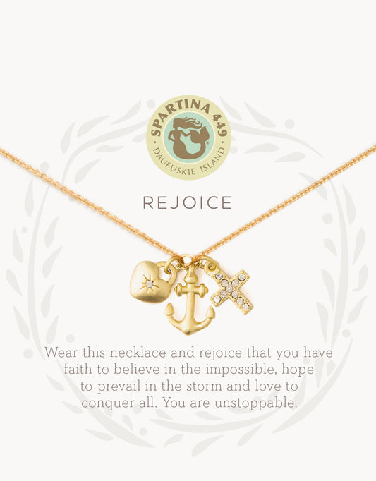 SLV Necklace 18" - Rejoice