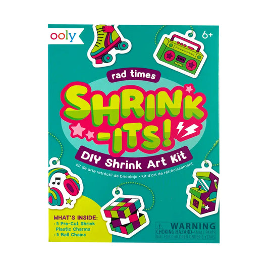 Mini Shrink-Its! Diy Shrink Art Kit - Rad Times