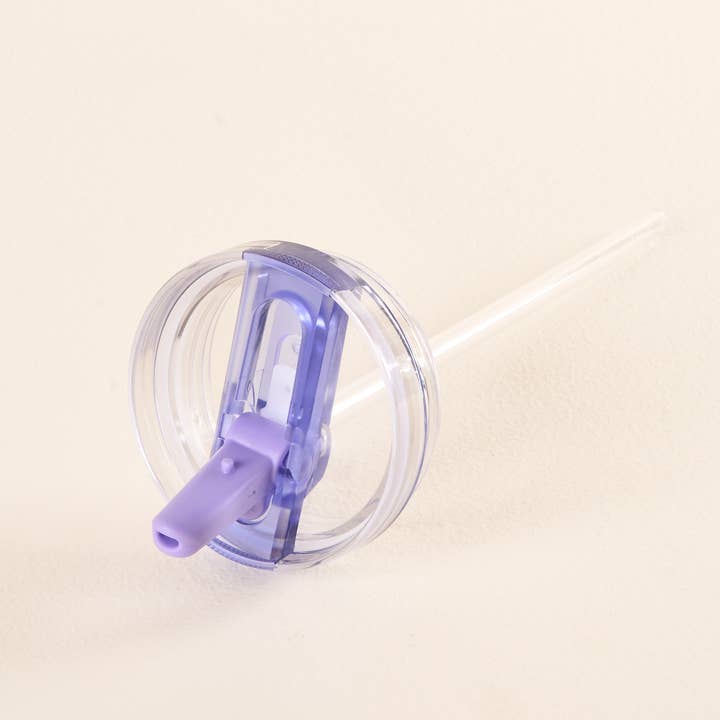 40oz Lifestyle Flip Straw Lid | Periwinkle