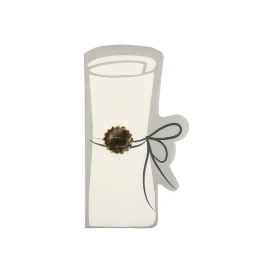 Dinner Napkins | Diploma Shaped