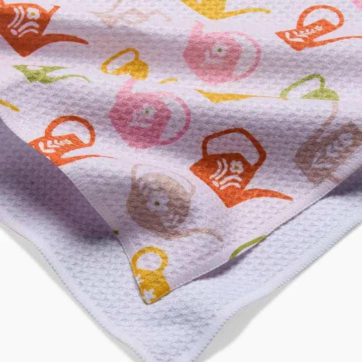 Tea Towel | Retro Watering Cans